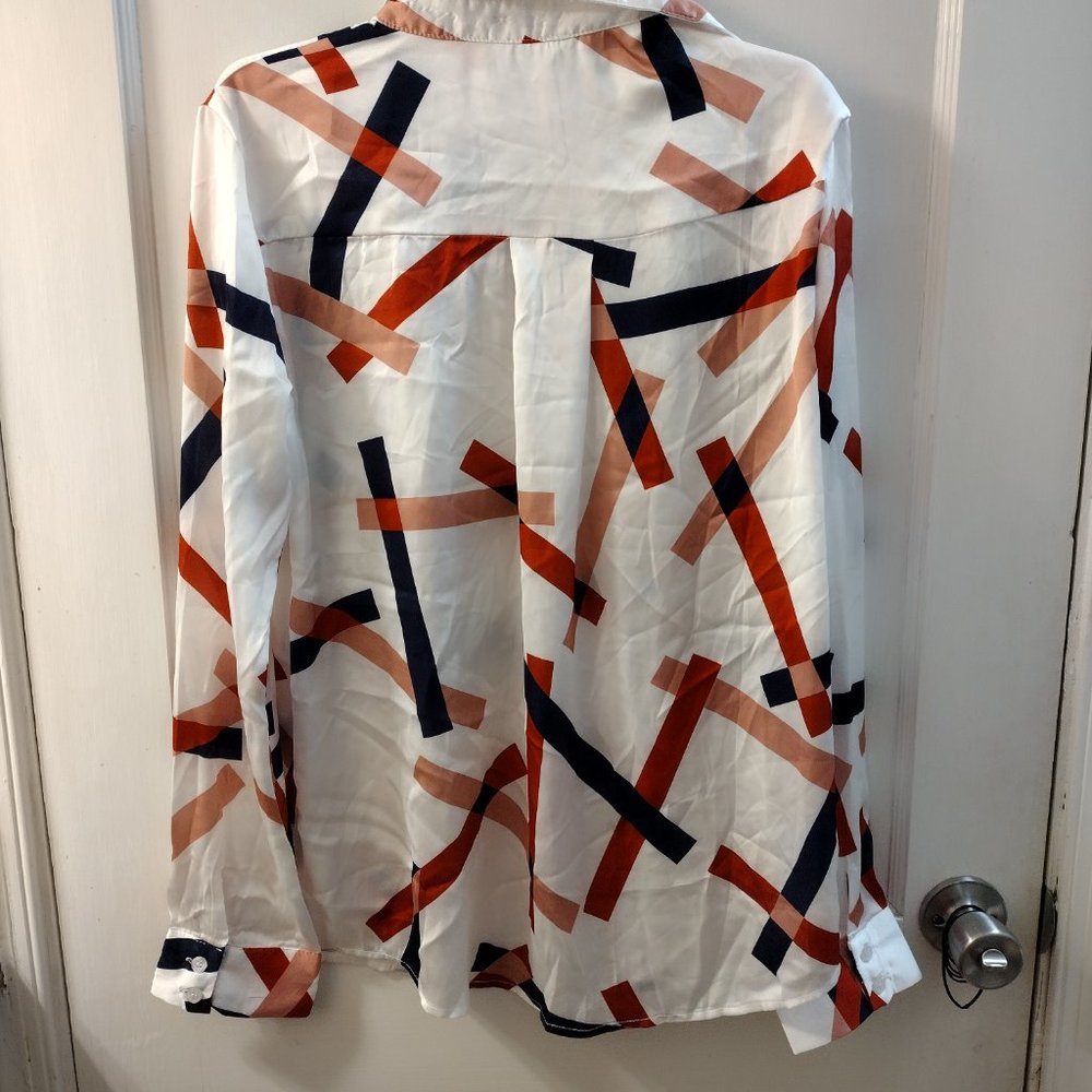 Fashion Nova, Women's Long Sleeve Blouse, Size L - Picture 2 of 2